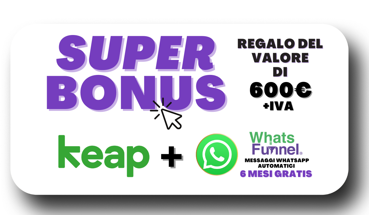 Bonus Keap Infusionsoft 