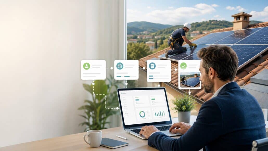 GoHighLevel per aziende fotovoltaiche: guida CRM